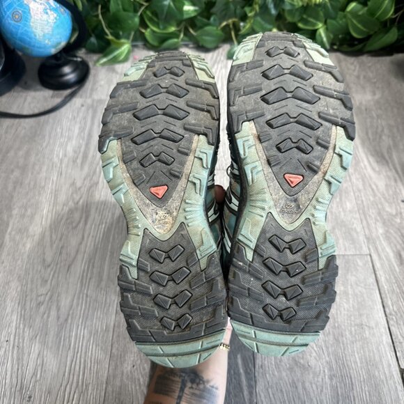 Salomon Athletic Shoes in Gray and Blue - Picture 7 of 9